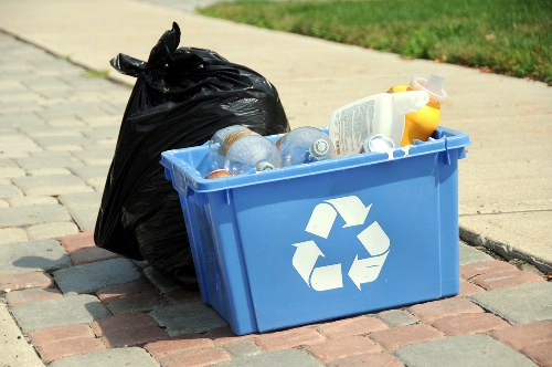 Detailed process of sorting and disposing of household items safely